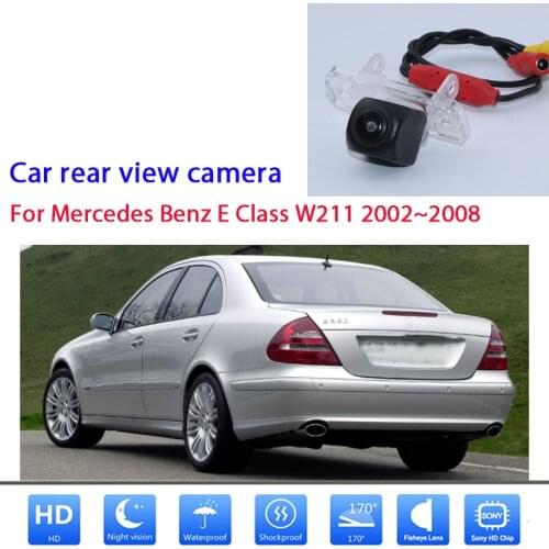 Car Rear View Camera For Mercedes Benz E Class W211 2002 2003 2004 2005 2006 2007 2008 Full HD Reverse Parking Camera Waterproof