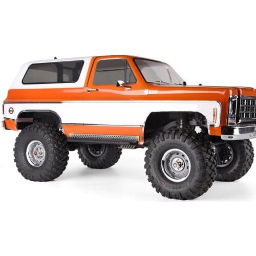 Metal Side Skid Plate Car Shell Side Skirt Decoration Sheet for 1/10 TRX4 Blazer RC Car Accessories