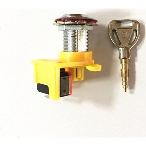 Fish Arcade Gambling Slot Game Table Machine Part Redeem Credits In and Out Key in Lock Set