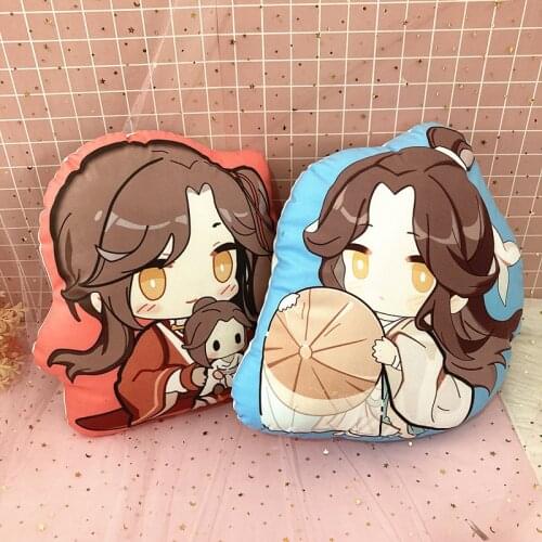 Anime Heaven Official’s Blessing Plush Pillow Toy Short Stuffed Pillow Back Cushion Doll Gift