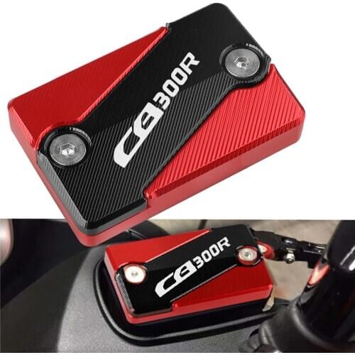 Motorcycle Oil Cup Cover Brake Fluid Cap Front Brake Reservoir Master Cylinder Disc Cap For HONDA CB300R 2018-2019 CB 300 R