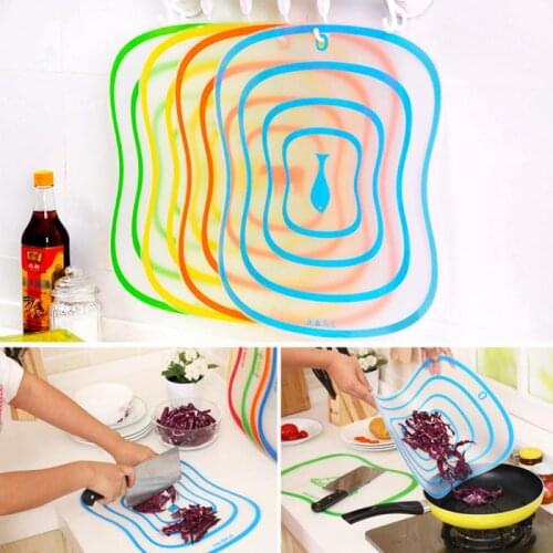 Kitchen Plastic Cutting Board Non-slip Frosted Kitchen Cutting Board Vegetable Meat Tools Kitchen Accessories Chopping Board