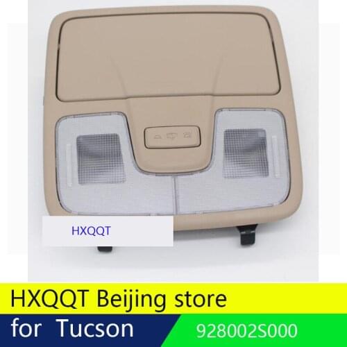 For Hyundai Tucson 2015 IX35 Dome light / reading lamp / switch / car glasses case Over Head Console Sunglasses Map Lamp