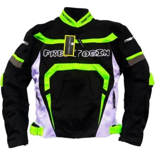 Motorcycle riding racing jacket mens racing anti-fall jacket rider motorcycle jacket pull suit windproof warm reflective jacket