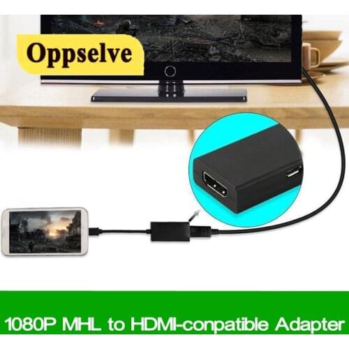 Micro USB MHL to HDMI-compatible Cable Adapter 1080P Mini USB Adapter For MHL Device Samsung Galaxy Huawei HDTV Video Converter