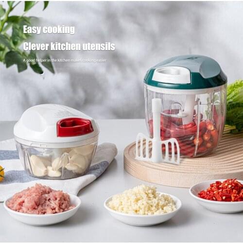 Multifunction Meat Grinde Chopperr Manual Processors Tools Food Mincer Mill Kitchen Vegetable Fruit Twist Shredder Garlic Cutter