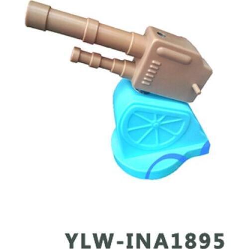 Plastic Cannon gun with 6cm balls,amusement equipment park accessories,toy gun for amusement indoor playground