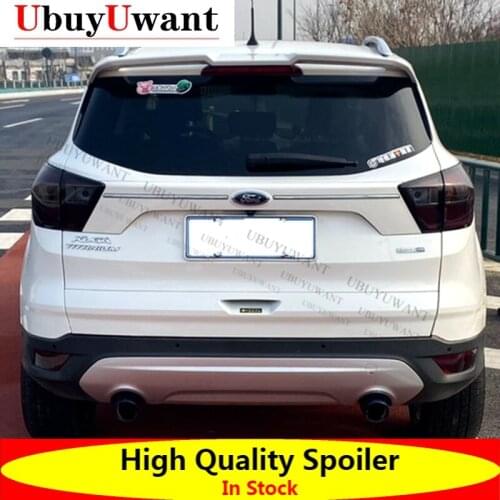 For Escape Ford Kuga Spoiler ST ABS Material Car Rear Wing Spoiler For Escape Ford Kuga ST Spoiler 2016-2019