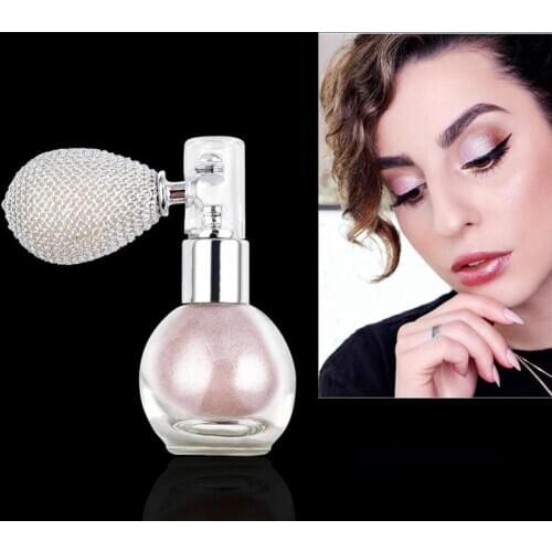 TEAYASON Highlighter Powder Setting Spray Illuminating Face Shimmer Long-lasting Brighten Glow Face Body Highlighter Face Makeup