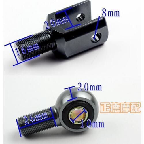 Motorcycle Rear Shock Absorber Suspension Fork Modified Round Head Damping Head Adapter D2 K1 Leave You In Notes Of Color You