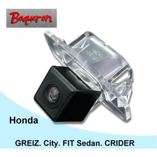 For Honda FIT Sedan CRIDER GREIZ City 13~16 Car Rear View Camera HD CCD Night Vision Reverse Parking Backup Camera NTSC PAL