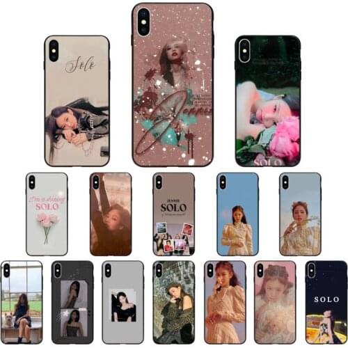 YNDFCNB solo JENNIE Customer Phone Case For iPhone 8 7 6 6S Plus 5 5S SE 2020 12pro max XR X XS MAX 11 case