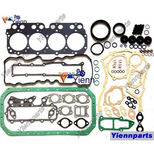For HINO N04C-UT N04C-UR Overhaul Gasket Set 04111-7C470 Fit HINO 300 Series 717 916 917 Truck N04C 16V Diesel Engine Spare Part