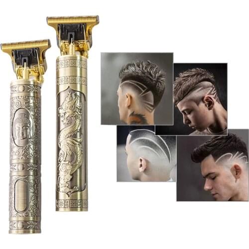 T9 Electric Hair Trimmer Cordless Shaver Beard Trimmer Electric Shaver For Men 0mm Men Barber Hair Cutting Machine For Men