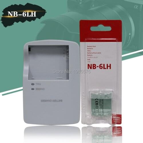 1pcs NB-6LH nb-6lh Camera Battery For Canon SX510 SX170 S200HS S90 D10 SD1200 With Digital Camera CB-2LYE charger