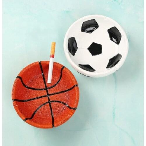 Creative Ashtray Sport Style Resin Portable Ashtray Basketball Football Home Decoration Desk Accessories Gift For Boyfriend