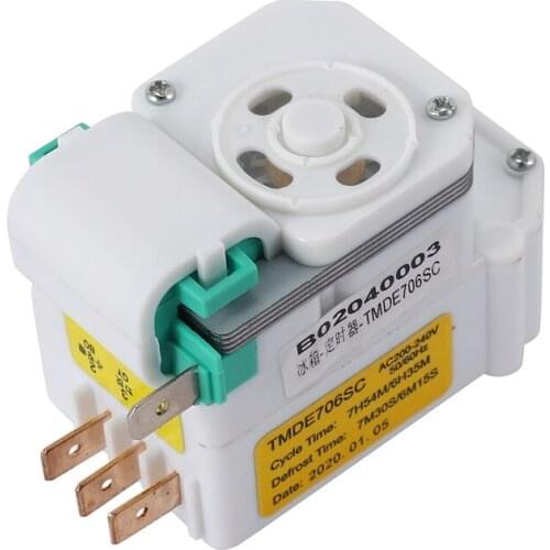Mechanical Defrosting Timer for Refrigerator Parts TMDE706SC Refrigerator Defrosting Timer
