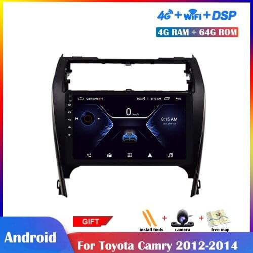 10.1 inch Android Multimedia Player For Toyota Camry 7 XV 50 55 2012 2013 2014 Car Radio Stereo GPS Navigation DSP Head unit