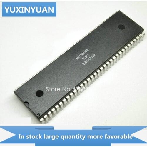 1PCS NEW MC68000P8 68000P8 MC68000 68000 DIP64 in stock