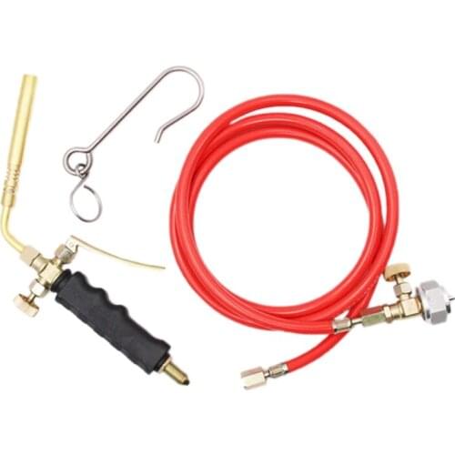 Brazing Welding Hose Torch MAPP Propane Soldering Torch with 1.6M Hose