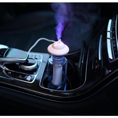 Portable Cool Mist Humidifier Creative UFO Shape Car Air Humidifier USB Powered Mist Humidifier Air Humidifier for Car Office