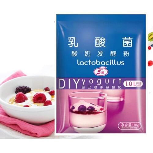 Yogurt Yeast Starter Natural Probiotics Home Made Lactobacillus Fermentation Powder Maker Homemade Kitchen Supplies Ju25 21