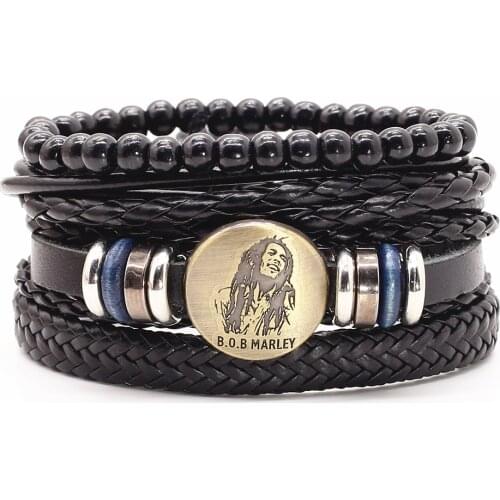 QIANZHIYUXIU Leather Bracelets