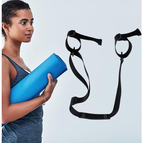 Adjustable Yoga Mat Carry Strap nylon Durable Sport Stretch Strap Gym Waist Leg Fitness Carrying Slings Shoulder Carry Straps