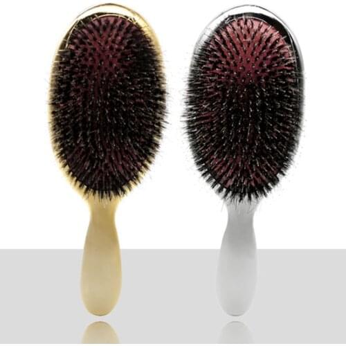 Anti-Static Hair Brush Oval Nylon Hair Massage Comb Scalp Wet Curly Hair Brush for Hairdressing Styling Tools