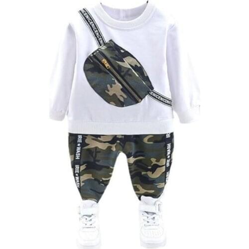 New Spring Autumn Baby Girls Clothes Suit Children Boys Sports T-Shirt Pants 2Pcs/Sets Toddler Fashion Clothing Kids Tracksuits