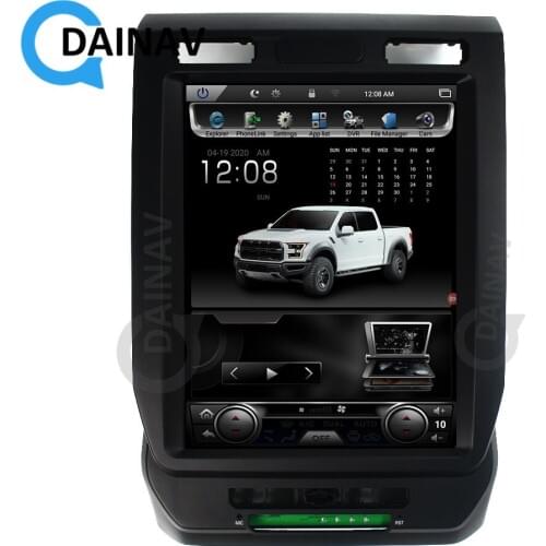 Vertical screen Multimedia DVD player For Ford F150 2014 2015 2016 Car Autoradio stereo GPS Navigation