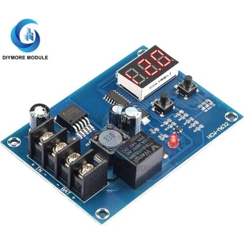XH-M603 Charging Control Module 12-24V Storage Lithium Battery Charger Control Switch Protection Board With LED Display NEW