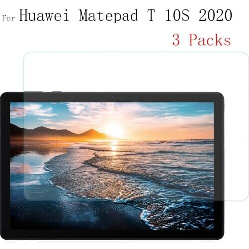 3Piece For Huawei MediaPad T10s Tempered Glass Screen Protector For Huawei Matepad T10s T10 AGS3-L09 AGS3-W09 Glass Films