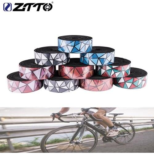 ZTTO Road Bike Bar Tape Handlebar EVA PU Tape High Quality Durable Shock-Proof Roadbike High Toughness Bartape With Bar Plug BD3
