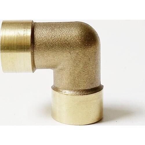 1/8" 1/4" 3/8" 1/2" 3/4" BSP Female Thread 90 Degree Elbow Brass Pipe Fitting Adapter Coupler Connector For Water Fuel Gas