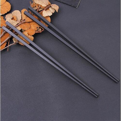 1 Pair Portable Sushi Chopsticks Chinese Fu Chopstick Learner Gifts Set Exquisite Non-Slip Kitchen Tool Accessories