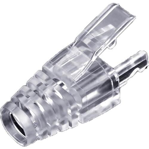 10 Pieces High Quality CAT7 RJ45 Ethernet Network Cable Strain Relief Boots Cable Connector Plug Cover Cat7 Connector Protector