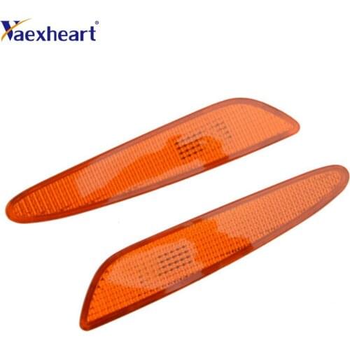 2118200121 2118200221 For Benz W211 Pair Set of 2 Front Side Marker In Bumper Turn Signal Lights OES