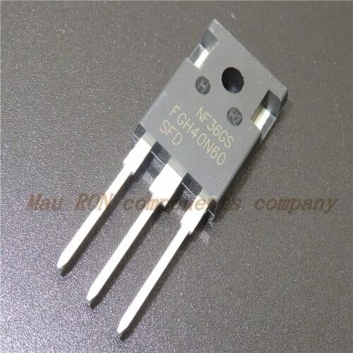 5PCS/LOT FGH40N60SFD FGH40N60 40N60 600V 40A IGBT transistor TO-247 TO3P New original In Stock