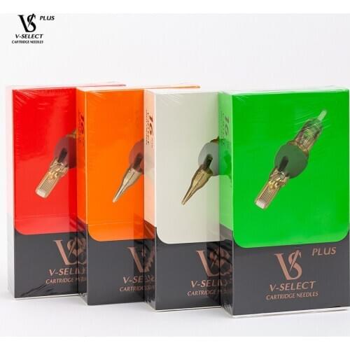 80/160 Pcs Mixed Sizes EZ V-Select Tattoo Cartridge Needles Plus RL RS MC M1 Foam Covers Disposable Tattoo Needles Kits Supply
