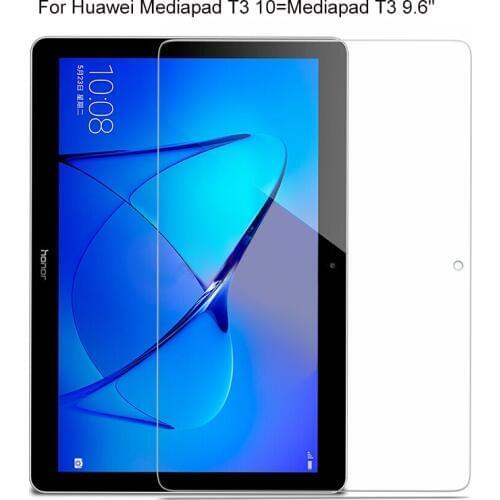 9H Tempered Glass for Huawei MediaPad T3 10 9.6'' Honor Play Pad 2 AGS-L09 AGS-L03 W09 Screen Protector Protective Film Guard