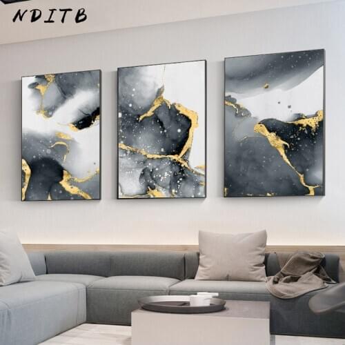 Abstract Wall Art Poster and Print Black White Simplicity Canvas Art Painting Wall Picture for Living Room Modern Home Decor