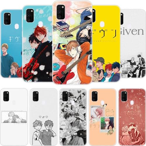Anime Given Yaoi Soft Case for Samsung Galaxy F41 M01 Core M02S M12 M21S M30S M31S M42 M51 M62 A6 A7 A8 Plus 2018 Silicone Cover