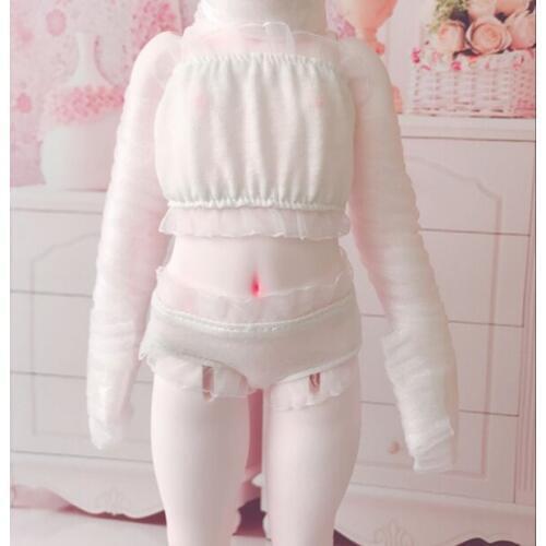 Bjd doll lace side underwear briefs can be customized size