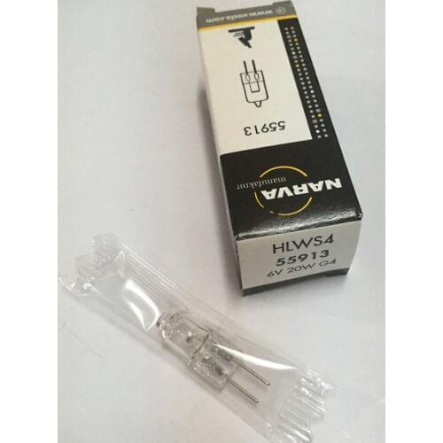 NARVA 55913 HLWS4 6V 20W G4 lamp,Keysys Boehringer Mannheim chemistry analyzer
