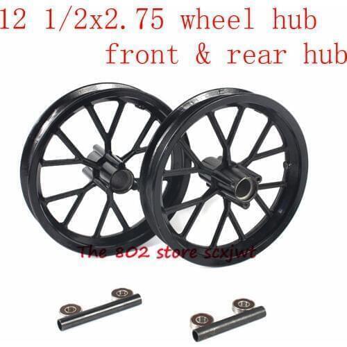 Lightning Shipment12 1/2 X 2.75 Wheel Hub 12 1/2*2.75 Rim for 49cc Motorcycle Mini Dirt Bike Tire MX350 MX400 Scooter