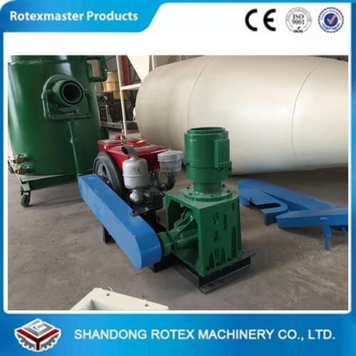 Factory Supply Low Price Animal Feed Processing Machine/Wood Pellet Machine with Diesel Motor