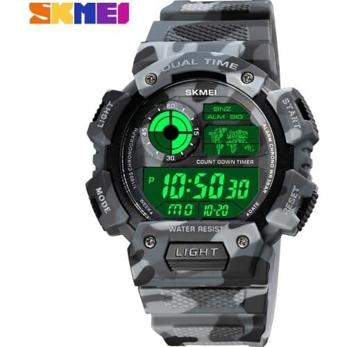 Fashion Brand SKMEI Sport Watch Men g-shock Digital Military Clock Count Down Led Light Display Wristwatch Luxury Mens Watches