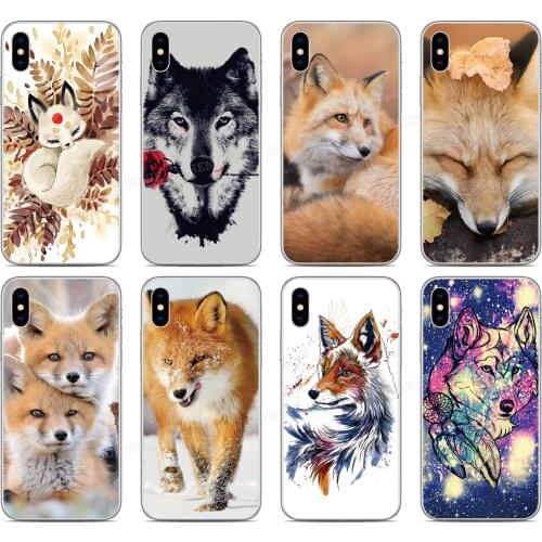 TPU Soft Silicone Animal Fox Phone Case For Sharp-Aquos R5G S2 R R3 V Zero 2 R2 Compact S3 High Sense 3 Lite Plus Cover Cases