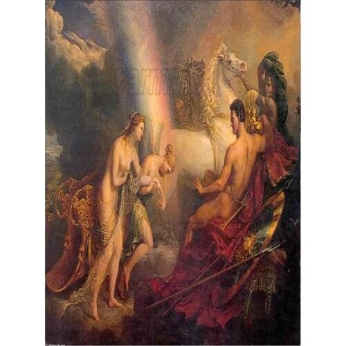 Figure Painting Kit Vintage Rome Famous Paintings Home Decoration for Living Room and Bedroom Nordic Style Can Be Customized